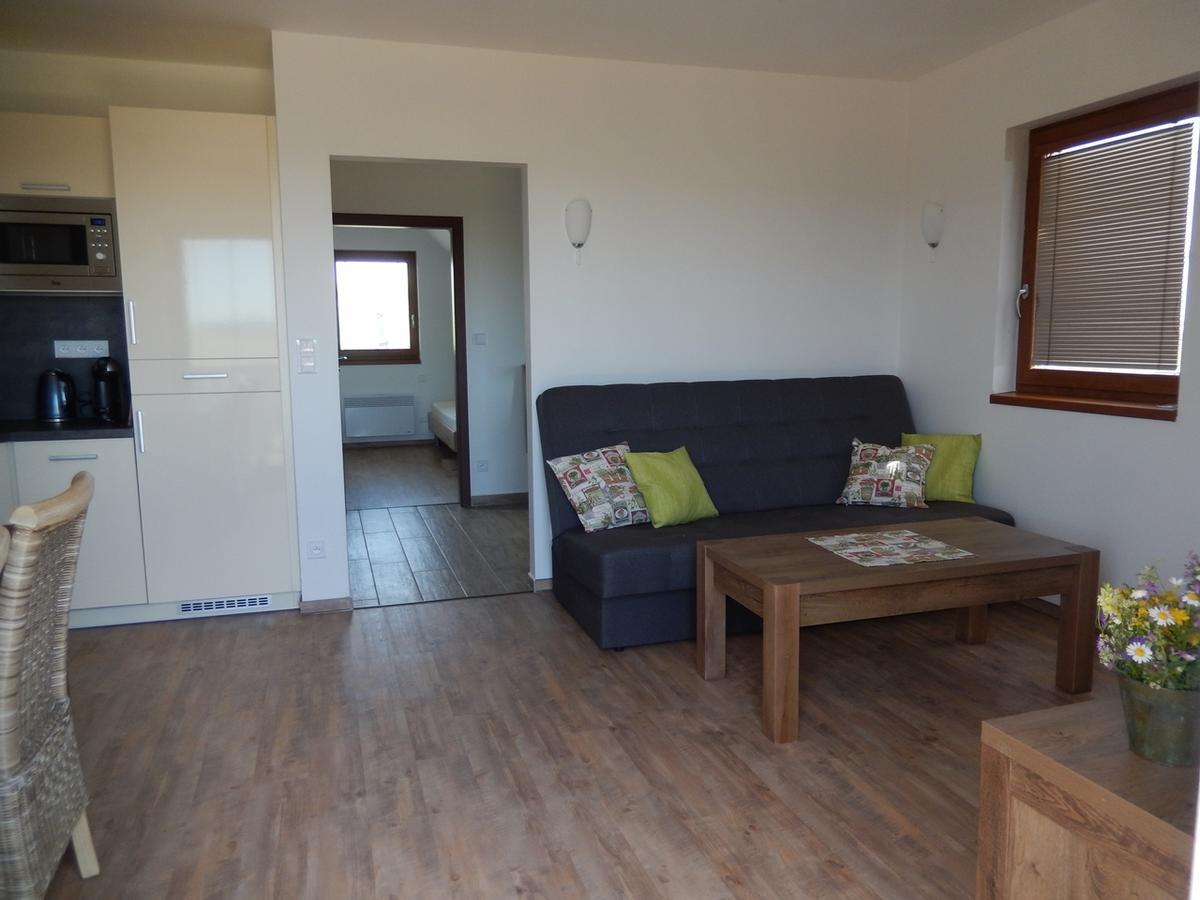 Horske Apartmany Bily Vlk Vaclavov u Bruntalu Bagian luar foto